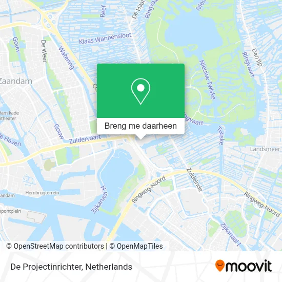 De Projectinrichter kaart