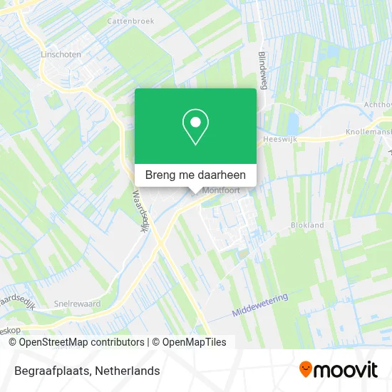 Begraafplaats kaart