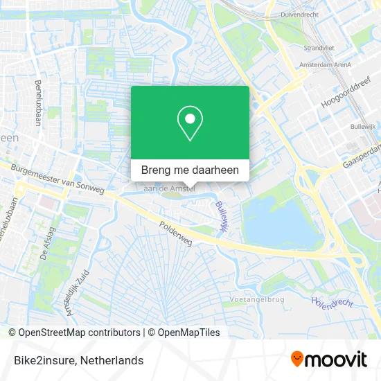 Bike2insure kaart