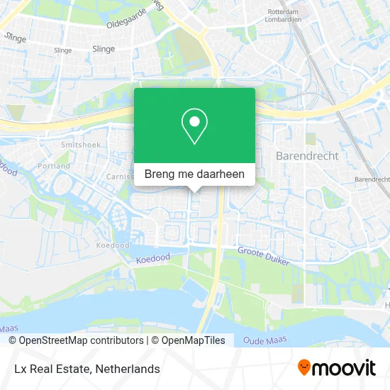 Lx Real Estate kaart