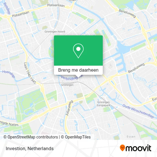 Investion kaart