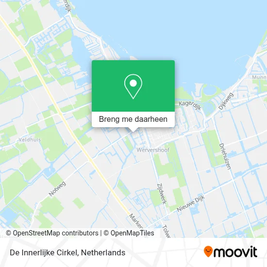 De Innerlijke Cirkel kaart