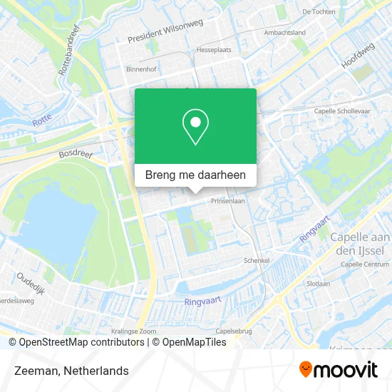 Zeeman kaart