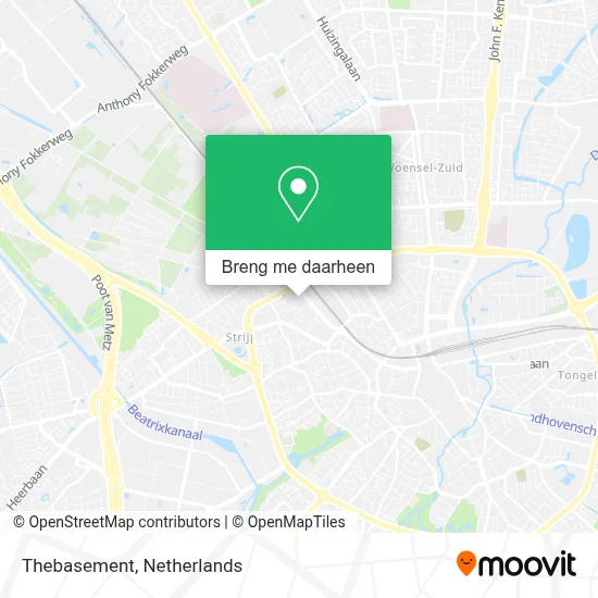 Thebasement kaart