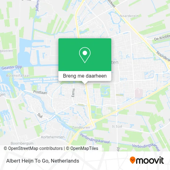 Albert Heijn To Go kaart