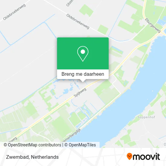 Zwembad kaart