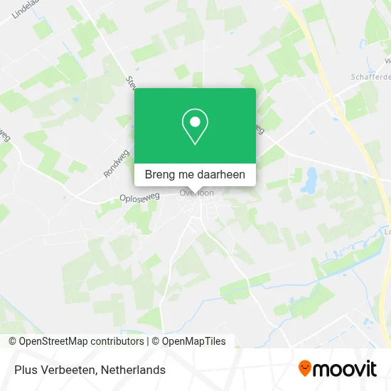 Plus Verbeeten kaart