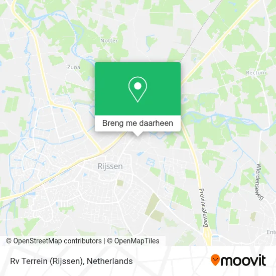 Rv Terrein (Rijssen) kaart