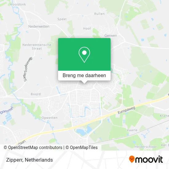 Zipperr kaart