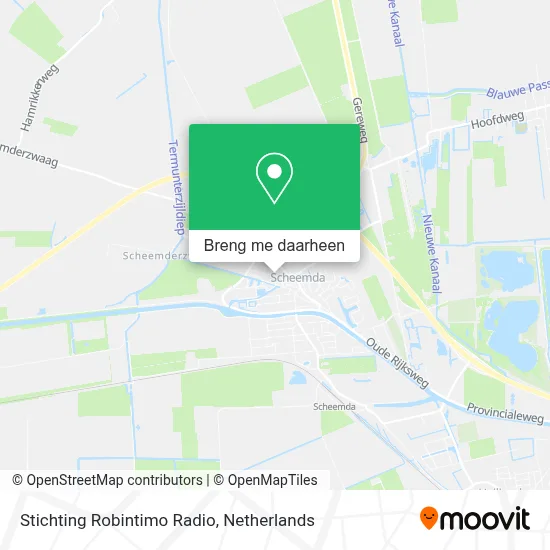 Stichting Robintimo Radio kaart