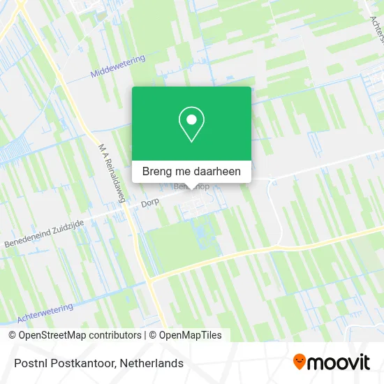 Postnl Postkantoor kaart