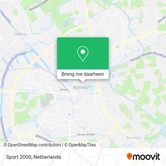 Sport 2000 kaart