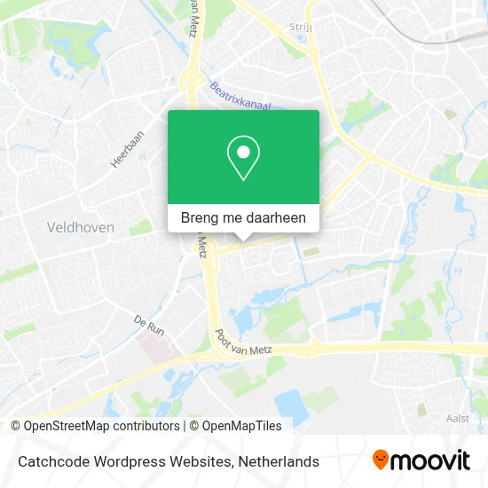 Catchcode Wordpress Websites kaart