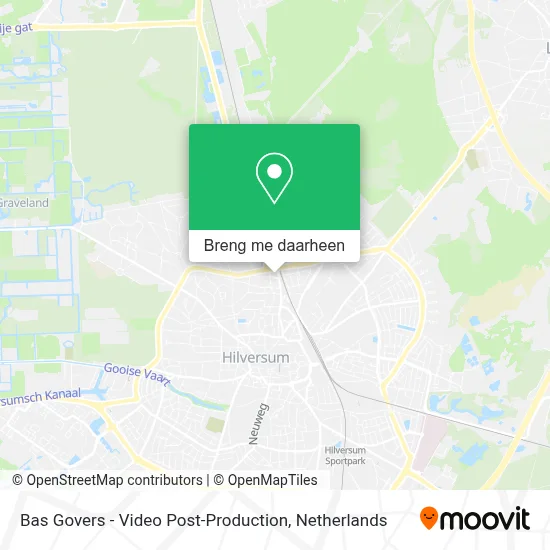 Bas Govers - Video Post-Production kaart