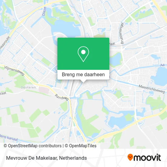 Mevrouw De Makelaar kaart
