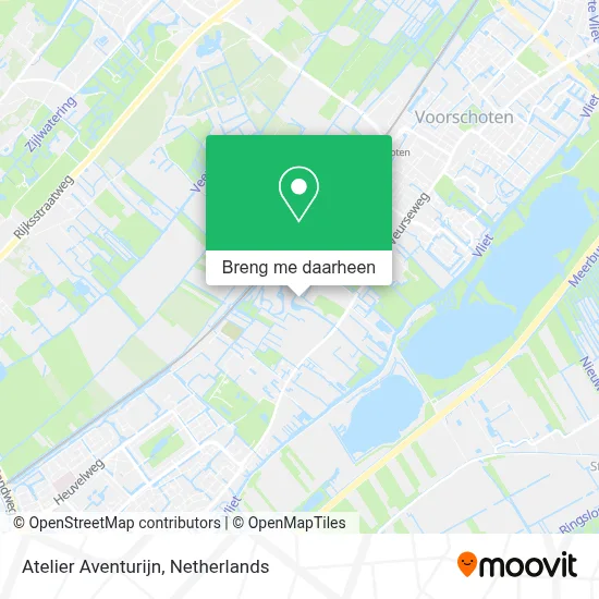 Atelier Aventurijn kaart
