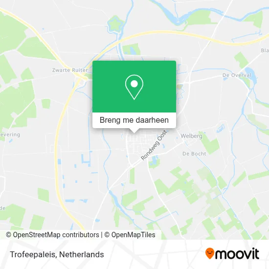 Trofeepaleis kaart