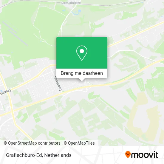 Grafischburo-Ed kaart