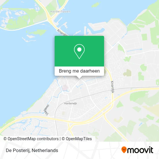 De Posterij kaart
