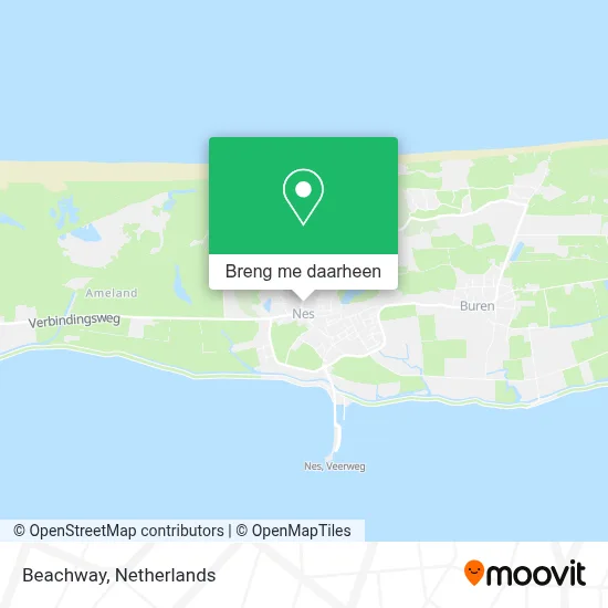 Beachway kaart