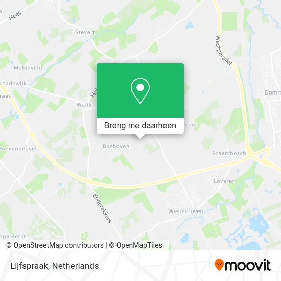 Lijfspraak kaart