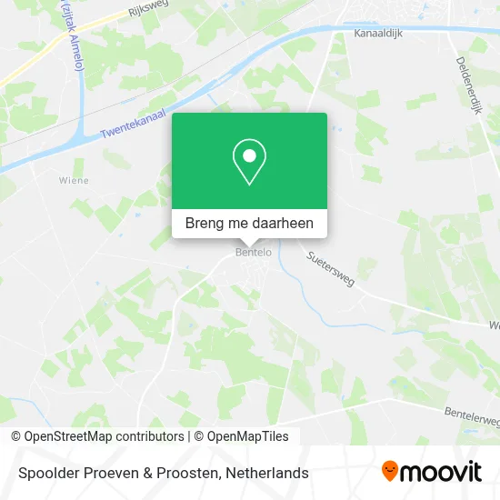 Spoolder Proeven & Proosten kaart