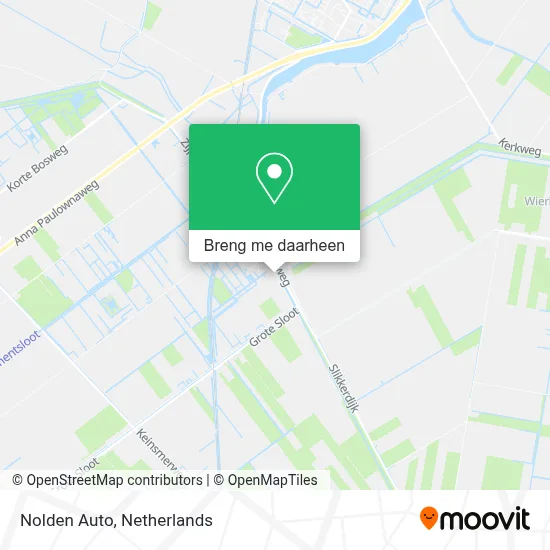 Nolden Auto kaart