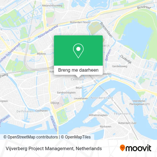 Vijverberg Project Management kaart