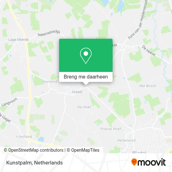 Kunstpalm kaart