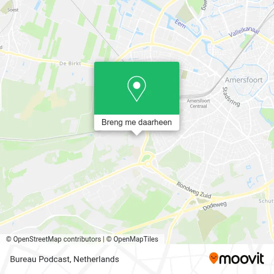 Bureau Podcast kaart
