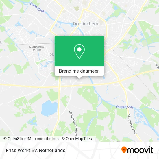Friss Werkt Bv kaart