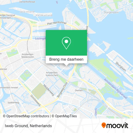 Iweb Ground kaart