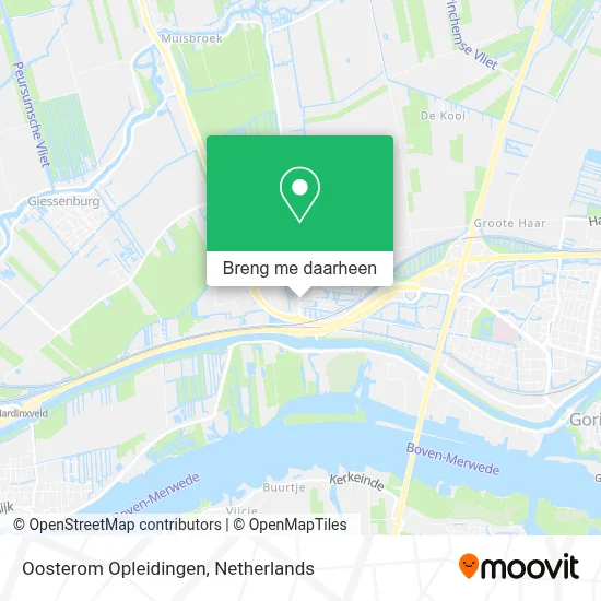 Oosterom Opleidingen kaart