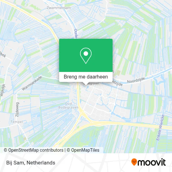 Bij Sam kaart
