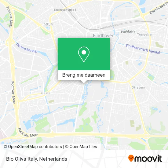 Bio Oliva Italy kaart