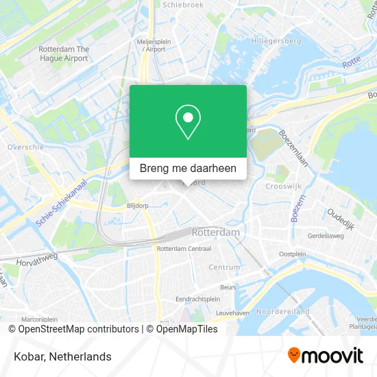 Kobar kaart