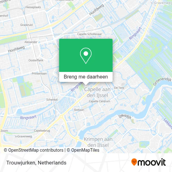 Trouwjurken kaart