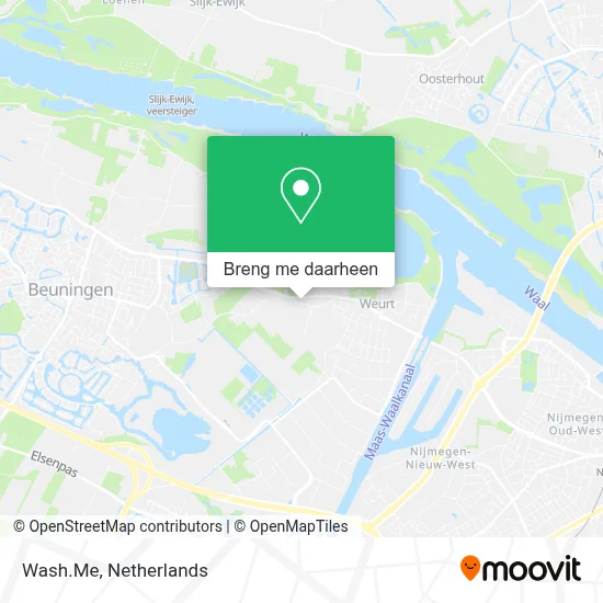 Wash.Me kaart