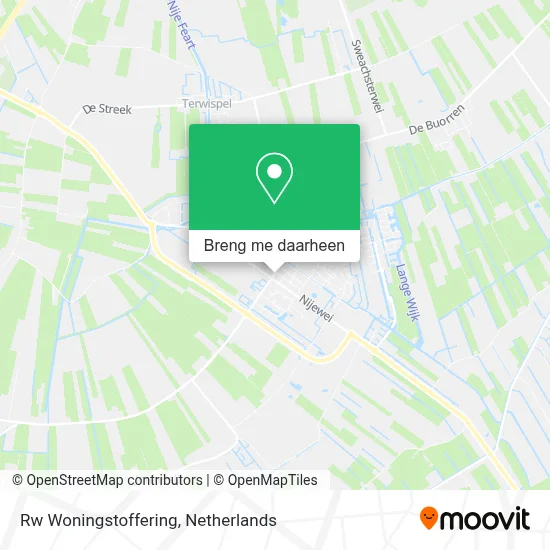 Rw Woningstoffering kaart