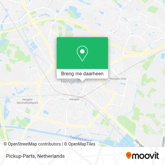 Pickup-Parts kaart