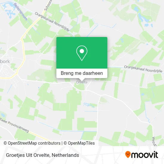 Groetjes Uit Orvelte kaart