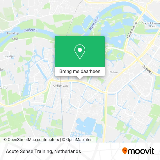 Acute Sense Training kaart