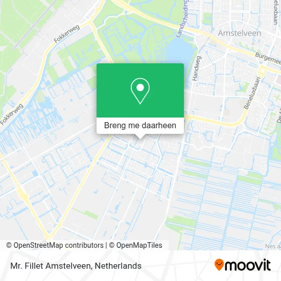 Mr. Fillet Amstelveen kaart