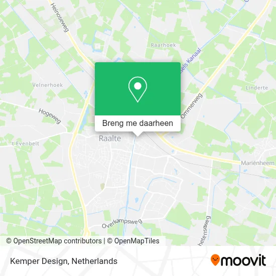 Kemper Design kaart