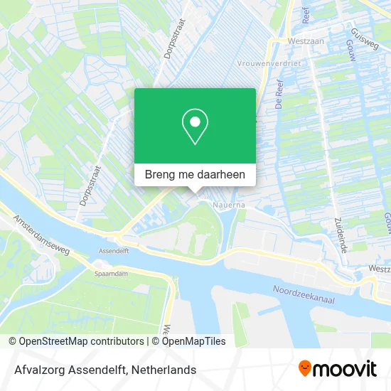 Afvalzorg Assendelft kaart