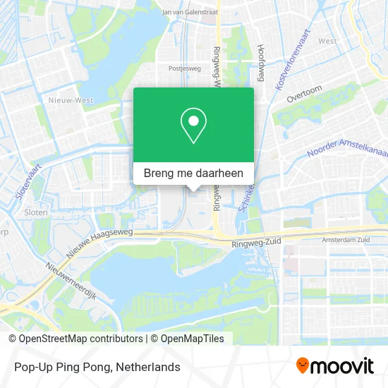Pop-Up Ping Pong kaart
