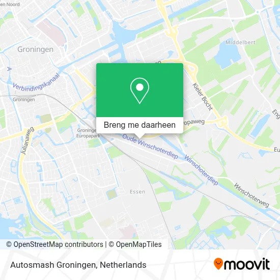 Autosmash Groningen kaart