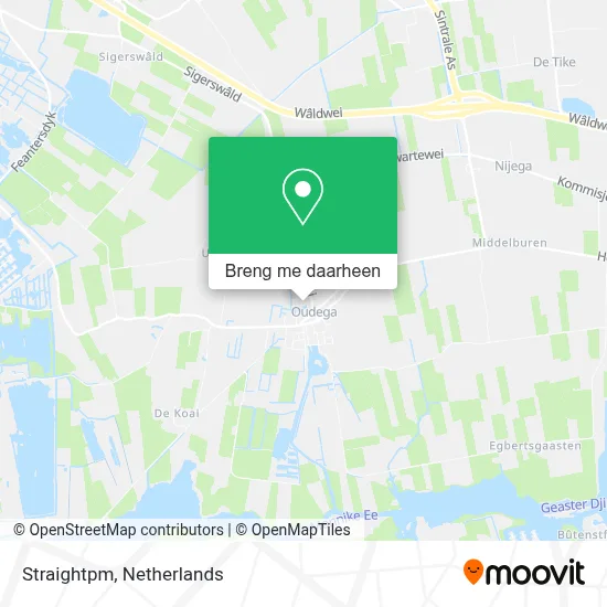 Straightpm kaart