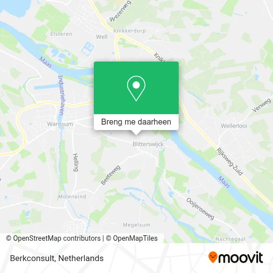 Berkconsult kaart