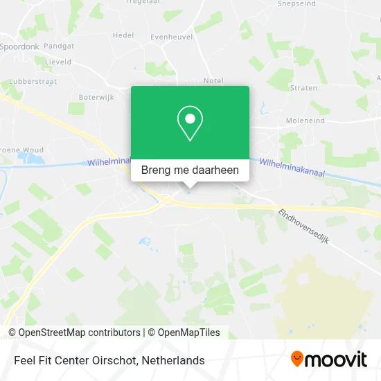 Feel Fit Center Oirschot kaart